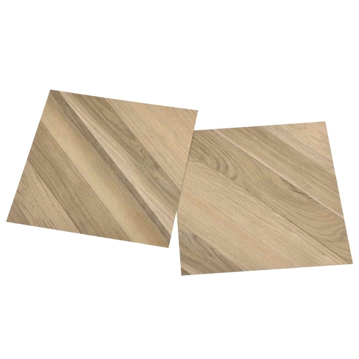 vidaXL Πλάκες Δαπέδου Καφέ 5,11 τ.μ. 55 τμχ. PVC