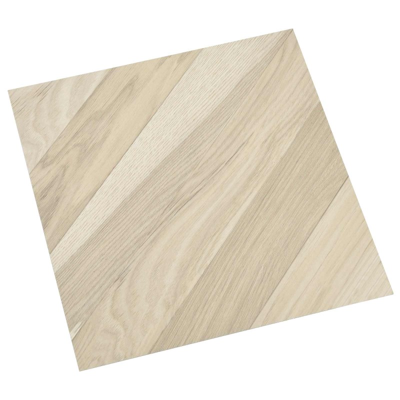 vidaXL Πλάκες Δαπέδου Μπεζ 5,11 τ.μ. 55 τμχ. PVC