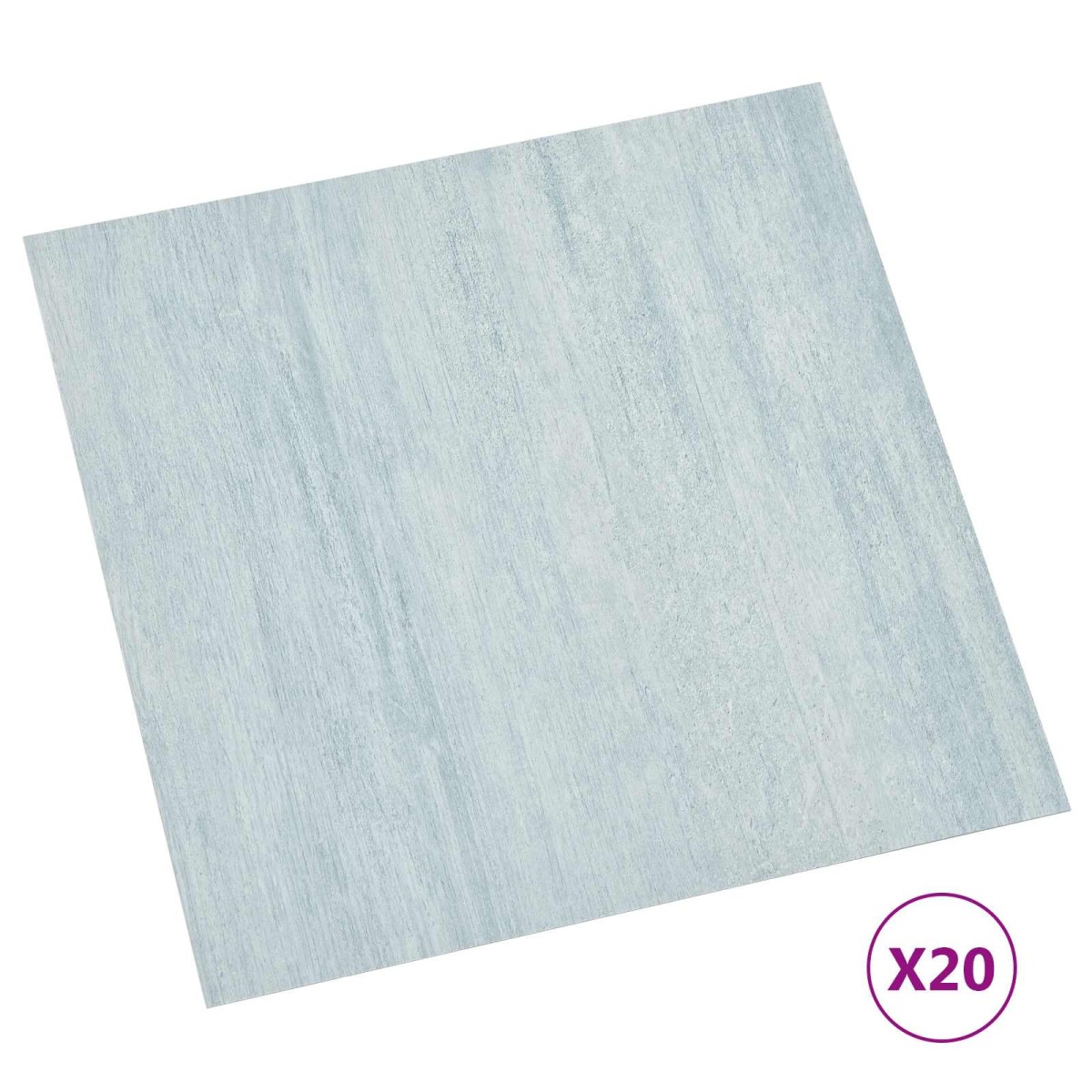 vidaXL Αυτοκόλλητα Πλάκες Δαπέδου Πράσινο 30,5 x 30,5 εκ 20 τμχ. PVC