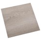 vidaXL Αυτοκόλλητα Πλάκες Δαπέδου Taupe 30,5 x 30,5 εκ 20 τμχ. PVC