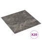 vidaXL Αυτοκόλλητα Πλάκες Δαπέδου Πολύχρωμο 30,5 x 30,5 εκ 20 τμχ. PVC