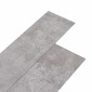 vidaXL Αυτοκόλλητες Πλάκες Δαπέδου PVC Γκρι Γη 30,5 x 61 εκ. 28 τμχ.