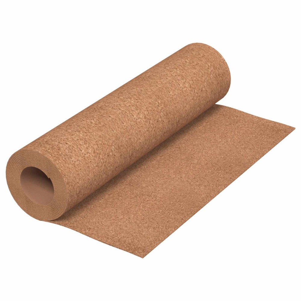 vidaXL Ρολό Φελλού Καφέ 100 x 500 x 0,5 cm Φελλός