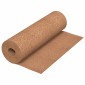 vidaXL Ρολό Φελλού Καφέ 100 x 500 x 0,8 cm Φελλός