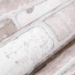 vidaXL 3D Στερεή Ταπετσαρία Ριγέ Τούβλο 10 x 0,53 μ Μη Υφασμένο Ύφασμα