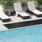 vidaXL Μάτ δαπέδου Μαύρο 1 x 5 m Λάστιχο