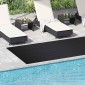 vidaXL Μάτ δαπέδου Μαύρο 1,5 x 4 m Λάστιχο