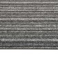 vidaXL Χαλί 20 τμχ. Ριγέ ανθρακί 50 x 50 cm 100% Πολυπροπυλένιο