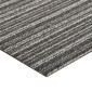 vidaXL Χαλί 20 τμχ. Ριγέ ανθρακί 50 x 50 cm 100% Πολυπροπυλένιο