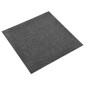 vidaXL Χαλί 20 τμχ. Ανθρακί 50 x 50 cm 100% Πολυπροπυλένιο