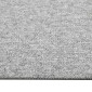 vidaXL Χαλί 20 τμχ. Ανοιχτό γκρι 50 x 50 cm 100% Πολυπροπυλένιο