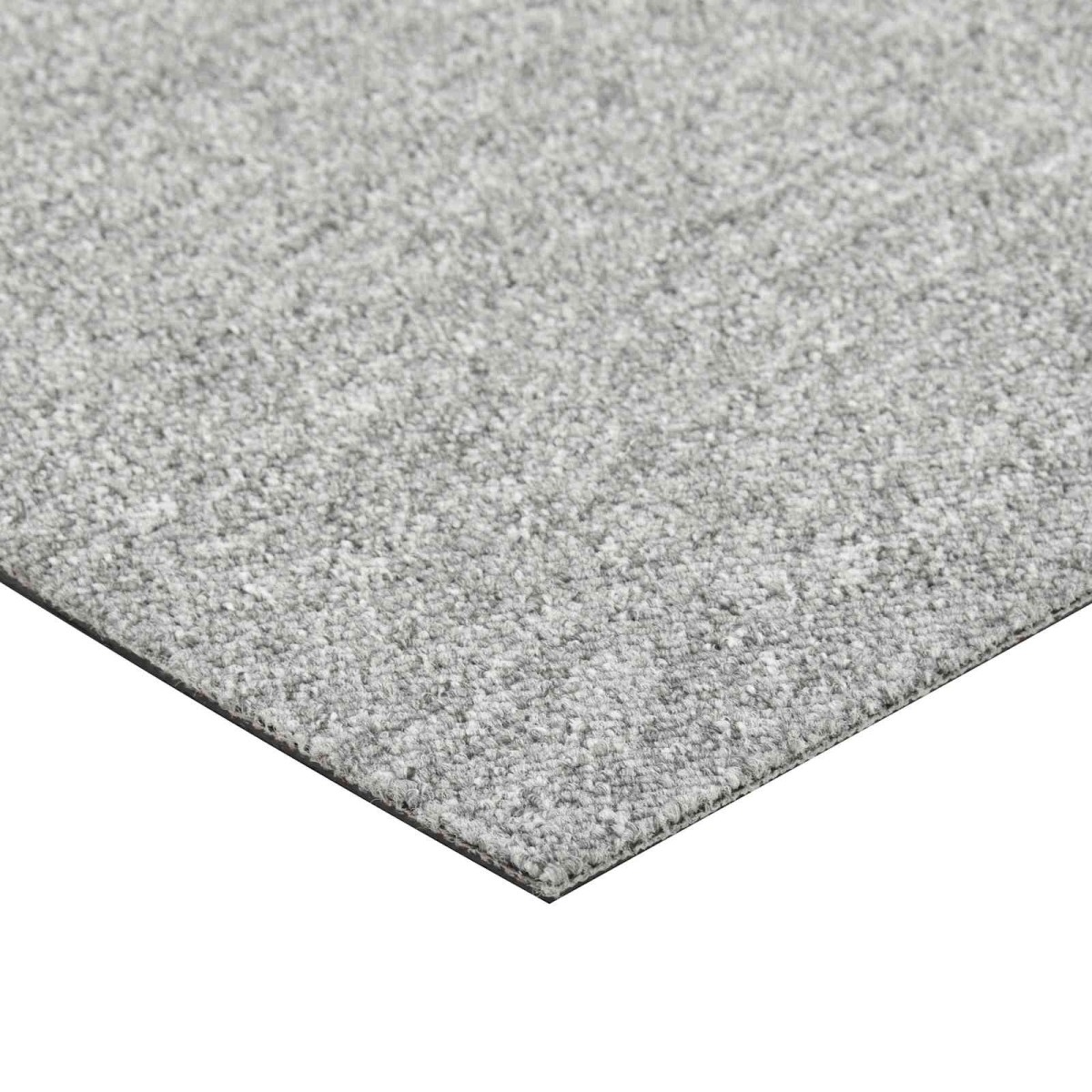 vidaXL Χαλί 20 τμχ. Ανοιχτό γκρι 50 x 50 cm 100% Πολυπροπυλένιο