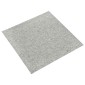 vidaXL Χαλί 20 τμχ. Ανοιχτό γκρι 50 x 50 cm 100% Πολυπροπυλένιο