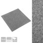 vidaXL Χαλί 20 τμχ. Γκρι 50 x 50 cm 100% Πολυπροπυλένιο