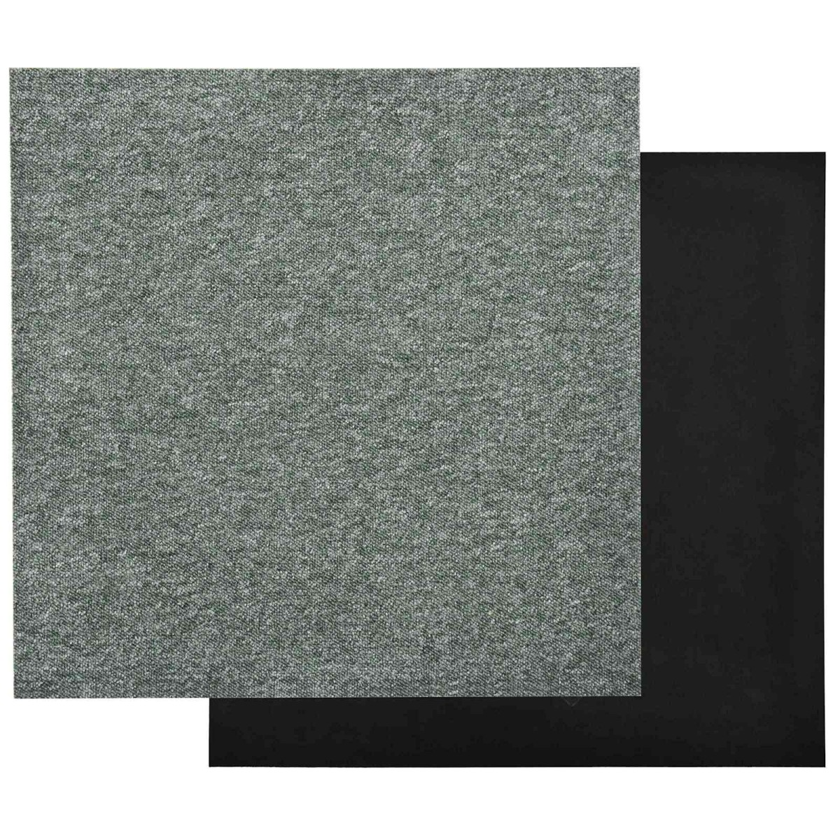 vidaXL Χαλί 20 τμχ. Πράσινο 50 x 50 cm 100% Πολυπροπυλένιο