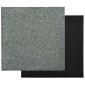 vidaXL Χαλί 20 τμχ. Πράσινο 50 x 50 cm 100% Πολυπροπυλένιο