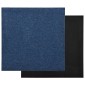vidaXL Χαλί 20 τμχ. Σκούρο Μπλε 50 x 50 cm 100% Πολυπροπυλένιο