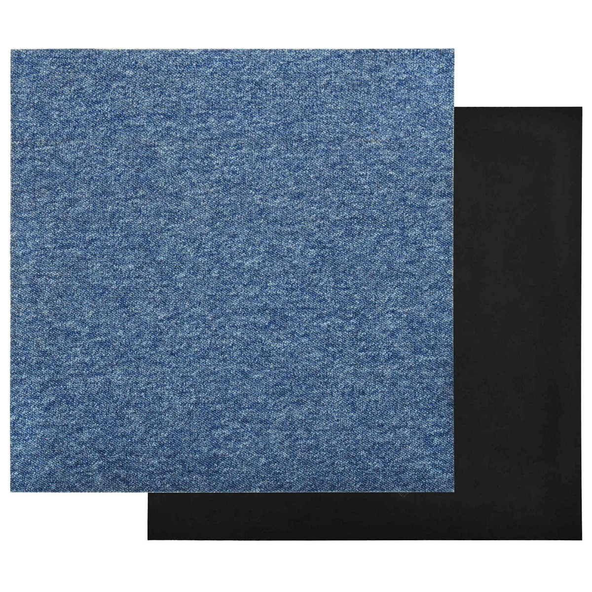 vidaXL Χαλί 20 τμχ. Μπλε 50 x 50 cm 100% Πολυπροπυλένιο