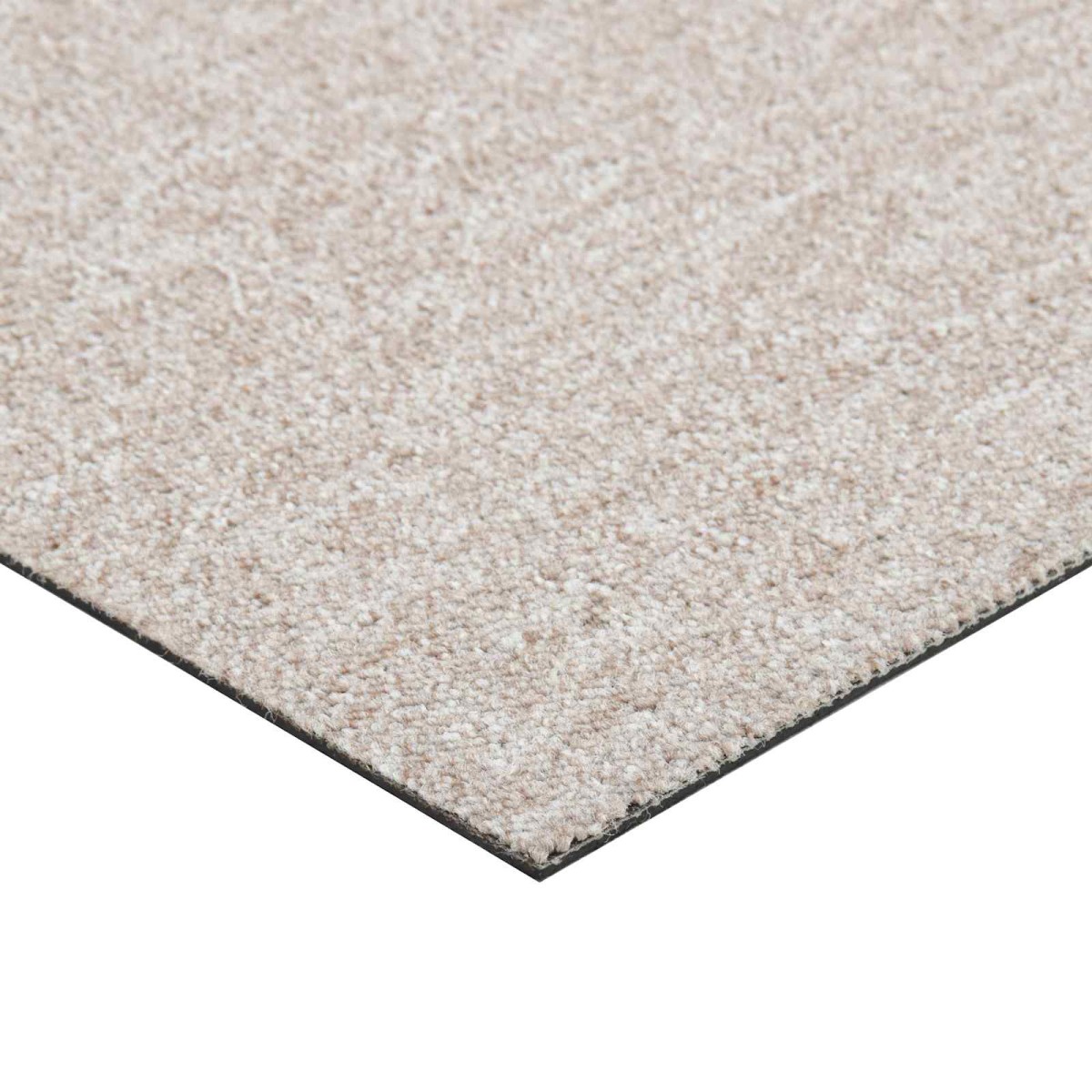vidaXL Χαλί 20 τμχ. Ανοιχτό μπεζ. 50 x 50 cm 100% Πολυπροπυλένιο