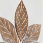 vidaXL Διακόσμηση Τέχνης 3 τμχ. 40 x 40 x 1,5 cm Καφέ και Λευκό