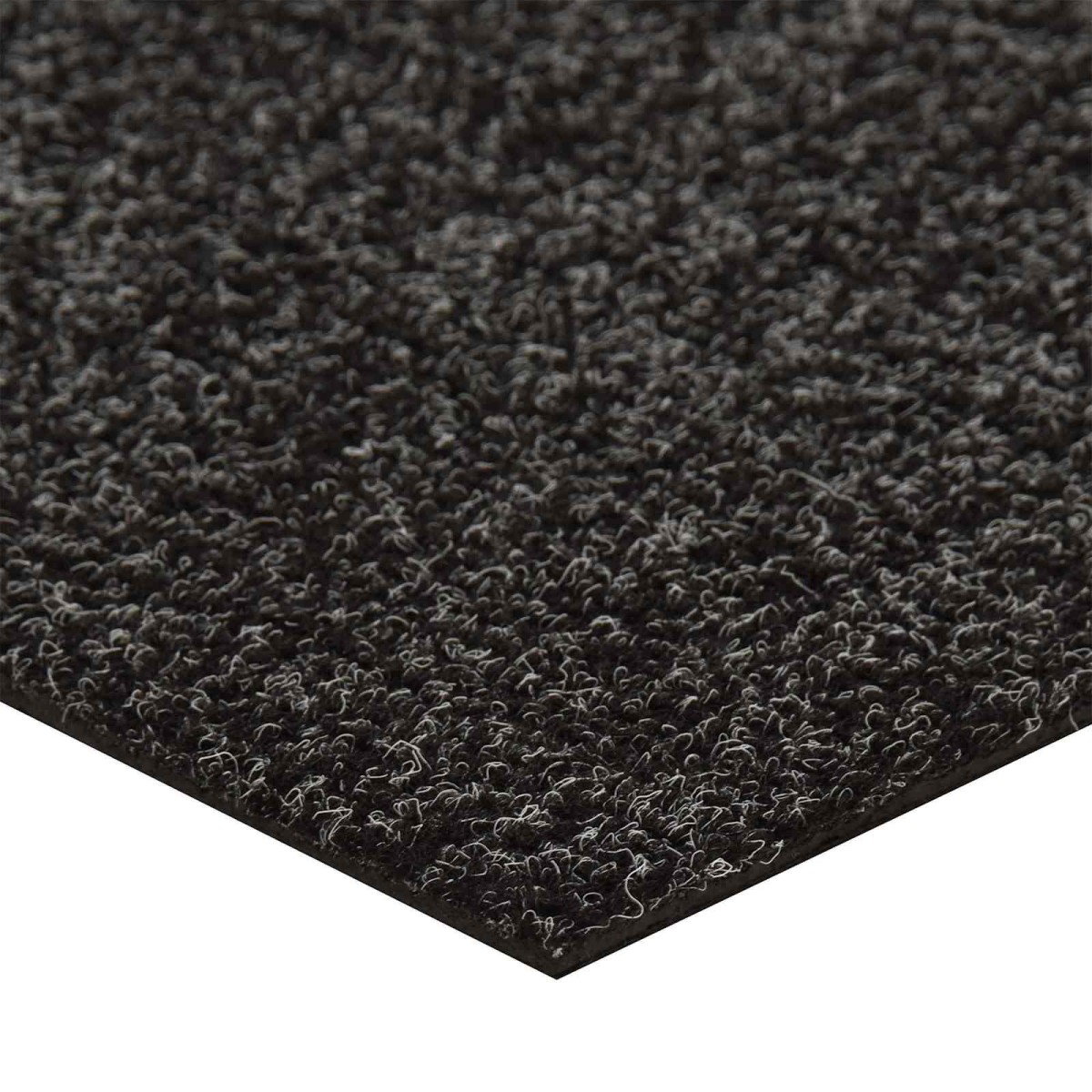vidaXL Χαλί Μαύρο 50 x 50 cm 20 τμχ. Ορυκτή άσφαλτος