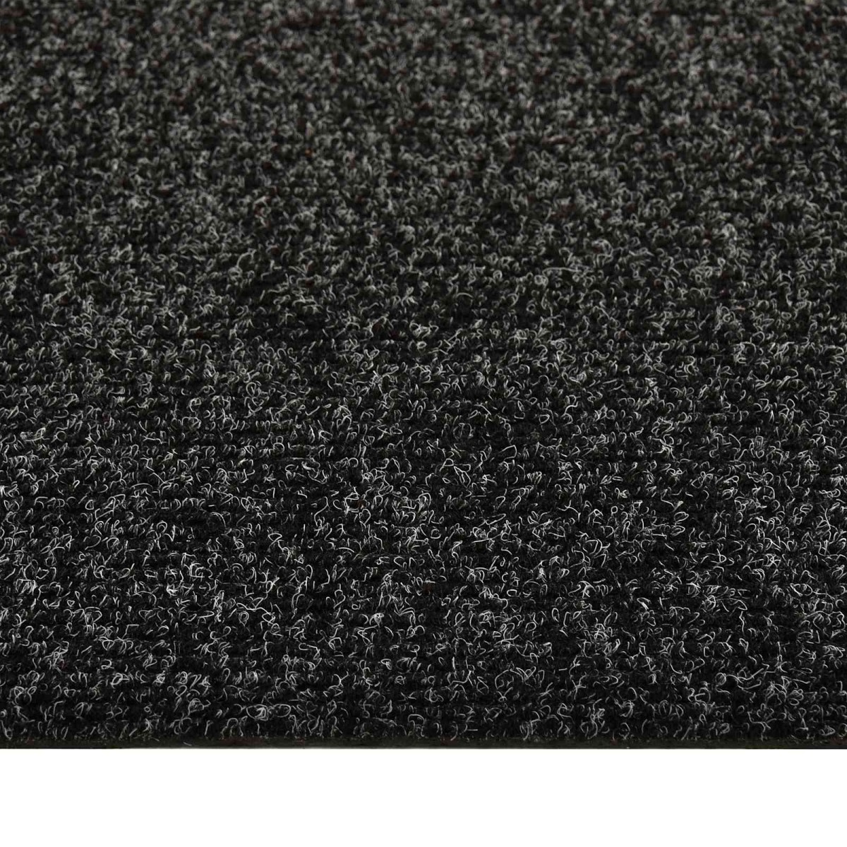 vidaXL Χαλί Μαύρο 50 x 50 cm 20 τμχ. Ορυκτή άσφαλτος