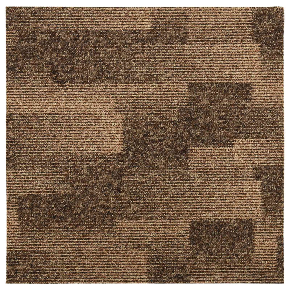 vidaXL Χάλι Δαπέδου 20 τμχ. Καφέ 50 x 50 cm PP