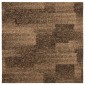 vidaXL Χάλι Δαπέδου 20 τμχ. Καφέ 50 x 50 cm PP
