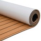 vidaXL Ματ Σκάφους Καφέ και Μαύρο 240 x 90 εκ EVA