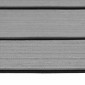 vidaXL Ματ Σκάφους Ριγέ Απαλός Γκρι και Μαύρος 240 x 90 εκ EVA