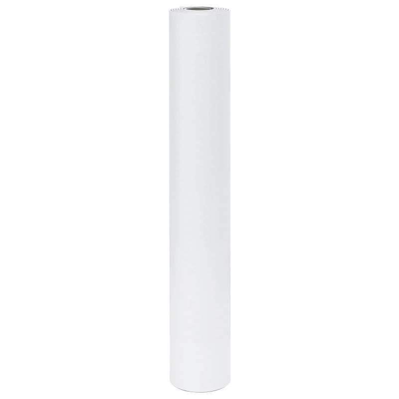 vidaXL Ματ Σκάφους Ριγέ Ανοιχτό Γκρι και Λευκό 240 x 90 εκ EVA