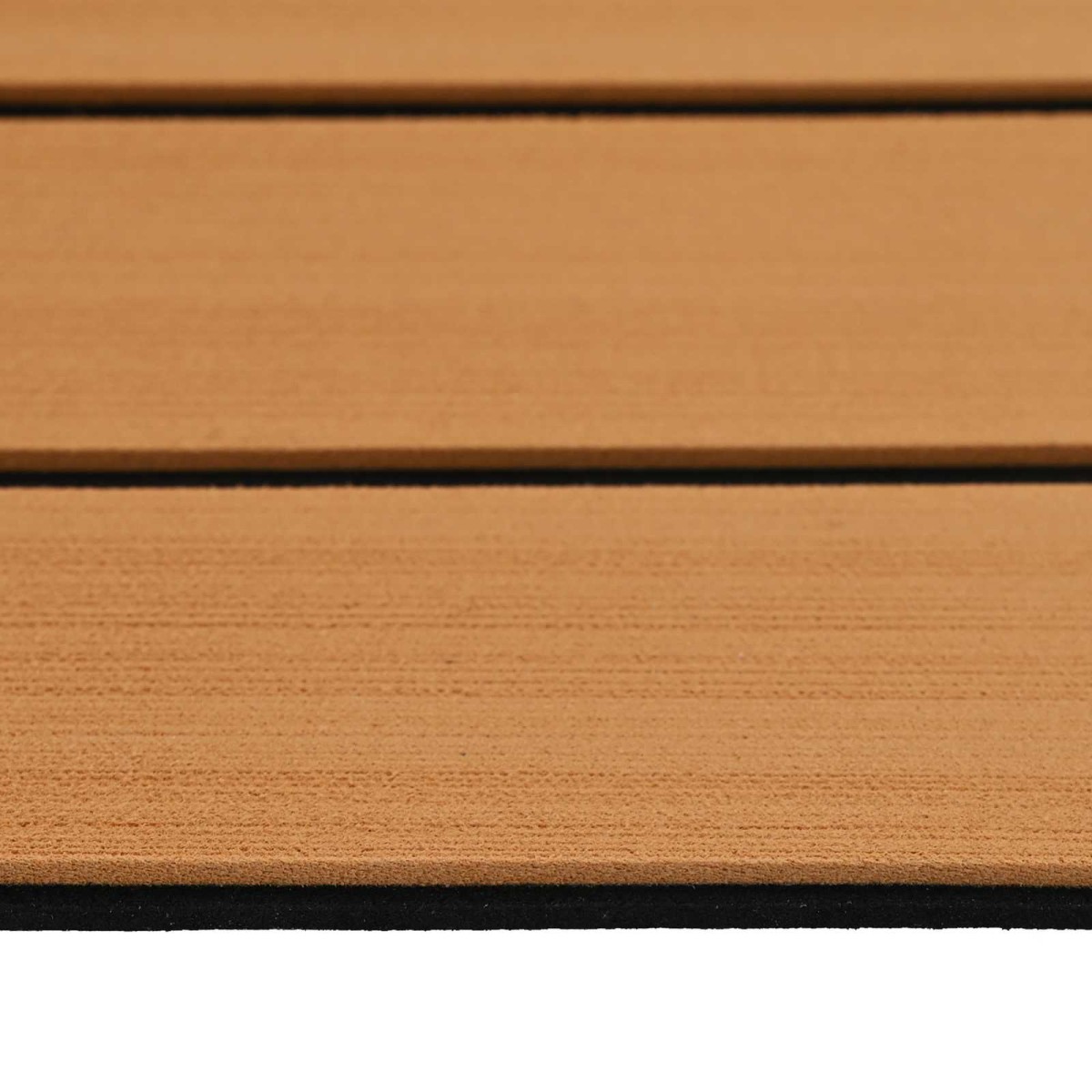 vidaXL Ματ Σκάφους Ριγέ Καφέ και Μαύρο 240 x 60 cm EVA