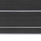 vidaXL Ματ Σκάφους Ριγέ Σκούρο Γκρι και Λευκό 240 x 60 cm EVA