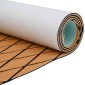 vidaXL Ματ Σκάφους Ριγέ Καφέ και Μαύρο 190 x 70 εκ EVA