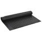 vidaXL Κυματοειδές Φύλλο Αποχέτευσης Μαύρο 1 x 10 m HDPE