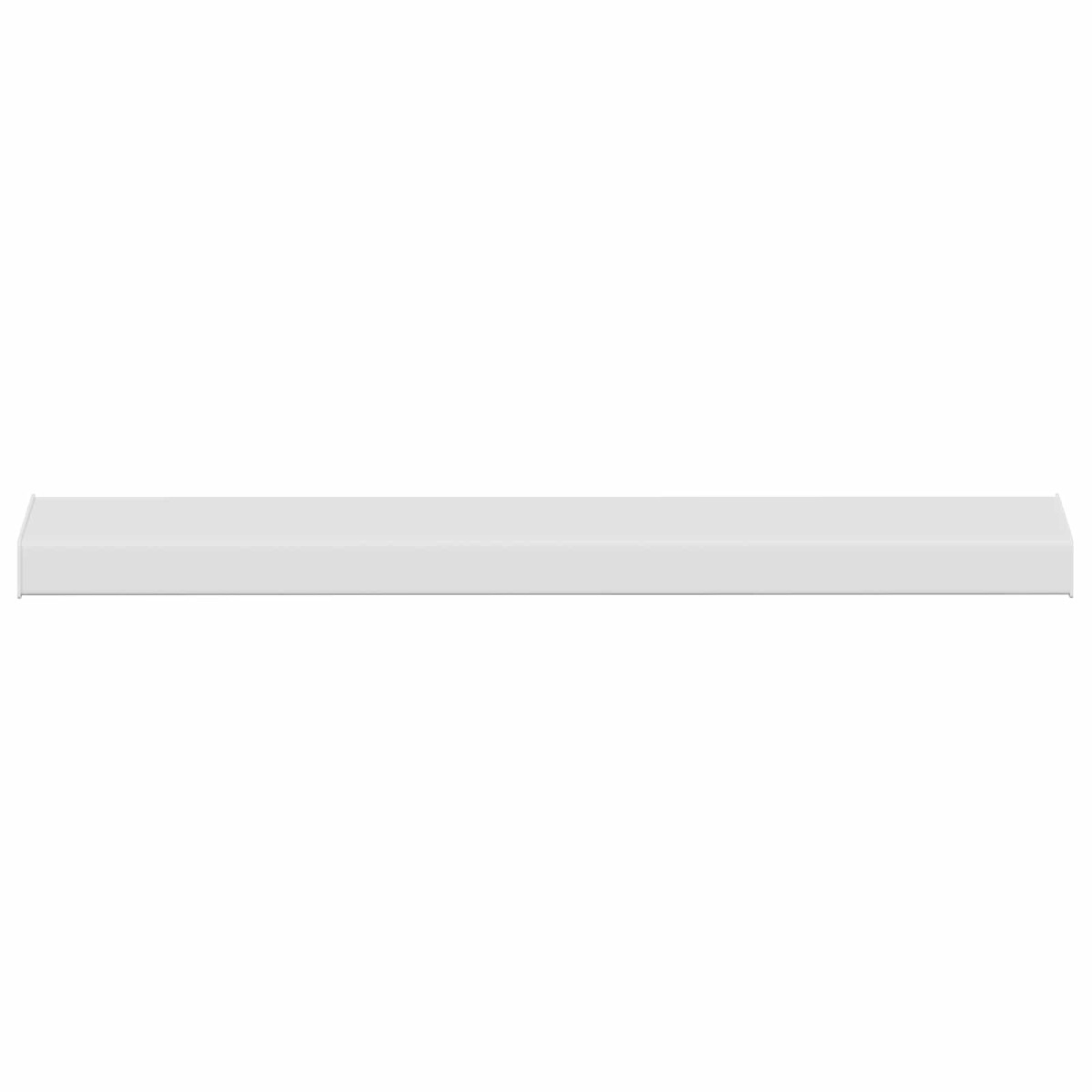vidaXL Σαβανωτό Παραθύρου Λευκό 60 x 10 x 4,5 εκ PVC