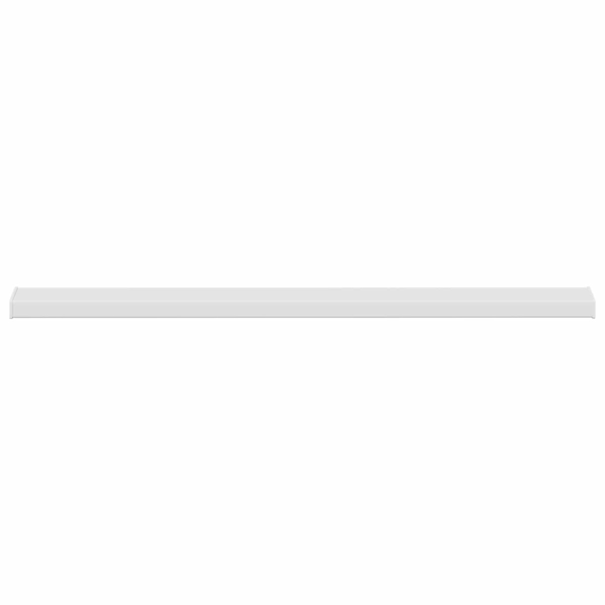 vidaXL Σαβανωτό Παραθύρου Λευκό 140 x 10 x 4,5 εκ PVC