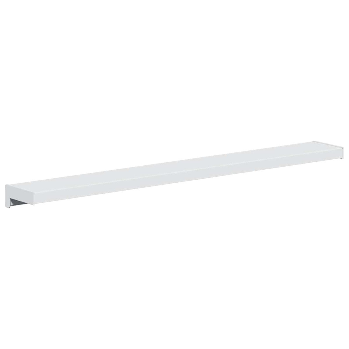 vidaXL Σαβανωτό Παραθύρου Λευκό 60 x 15 x 4,5 εκ PVC