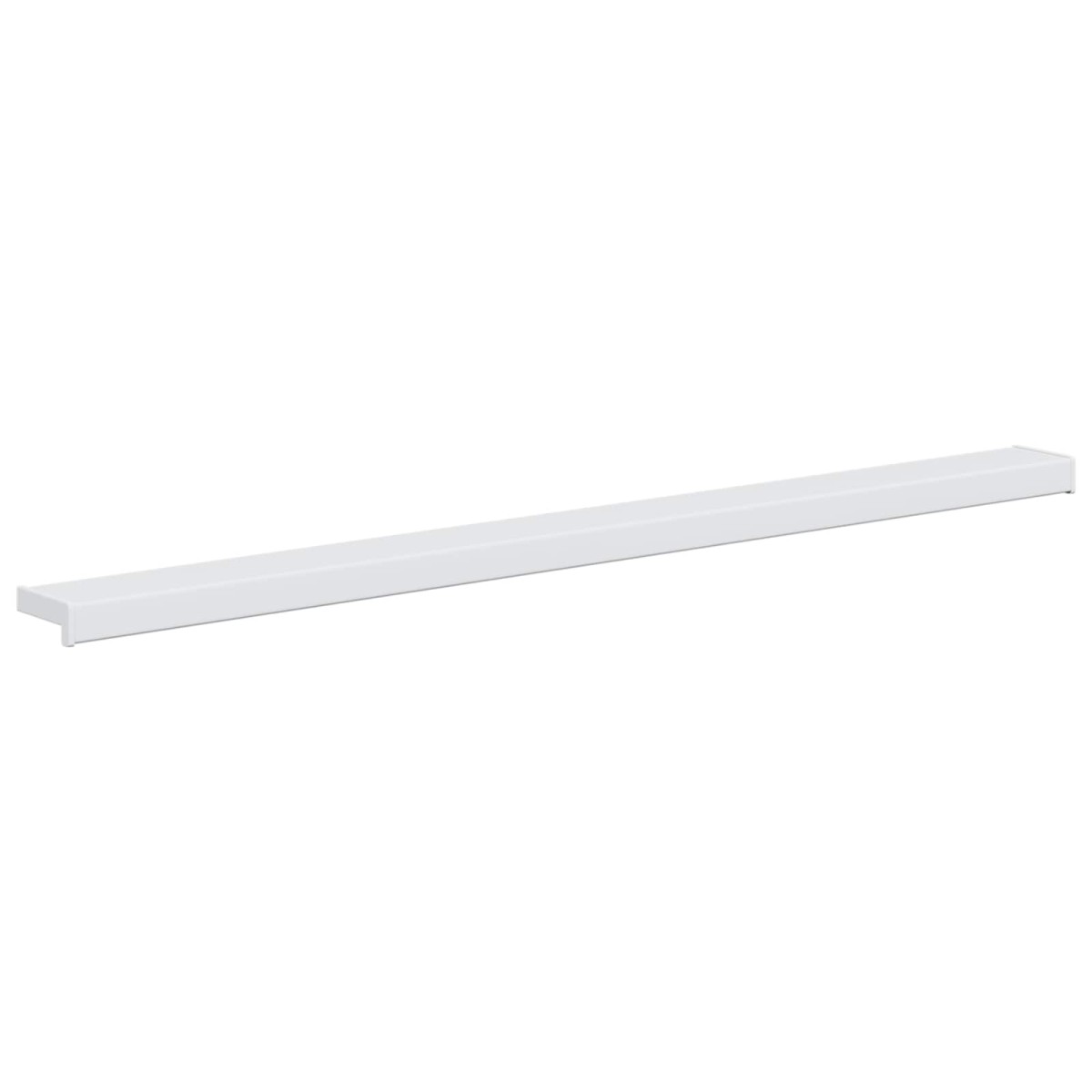 vidaXL Σαβανωτό Παραθύρου Λευκό 160 x 15 x 4,5 εκ PVC