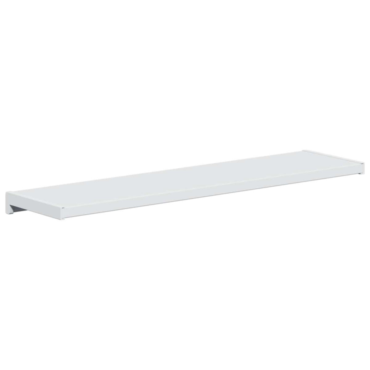 vidaXL Σαβανωτό Παραθύρου Λευκό 100 x 25 x 4,5 εκ. PVC