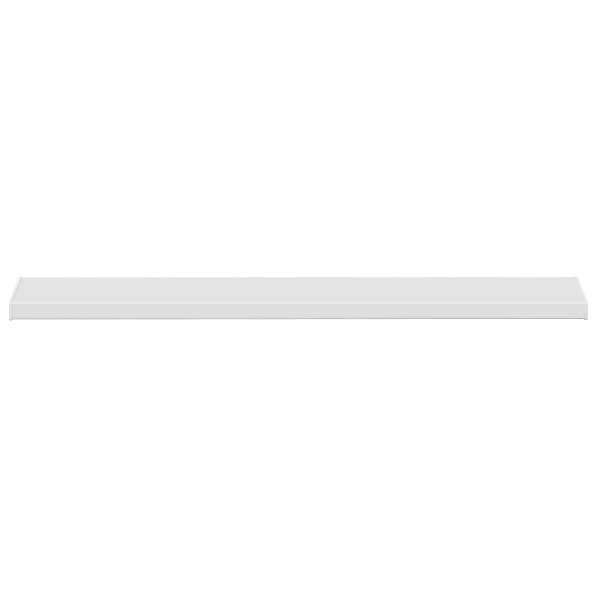 vidaXL Σαβανωτό Παραθύρου Λευκό 140 x 25 x 4,5 εκ PVC