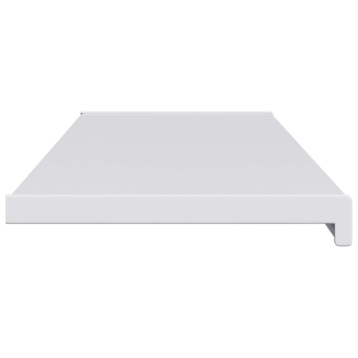 vidaXL Σαβανωτό Παραθύρου Λευκό 140 x 30 x 4,5 εκ PVC