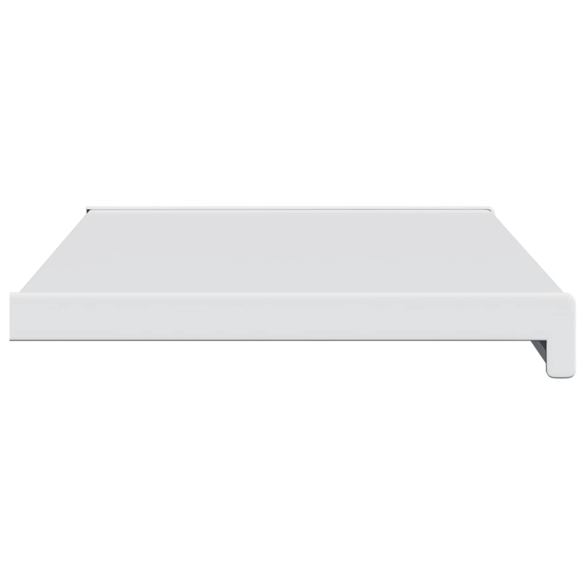 vidaXL Σαβανωτό Παραθύρου Λευκό 80 x 35 x 4,5 εκ PVC