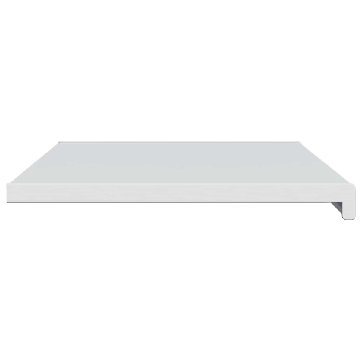 vidaXL Σαβανωτό Παραθύρου Λευκό 60 x 40 x 4,5 εκ PVC