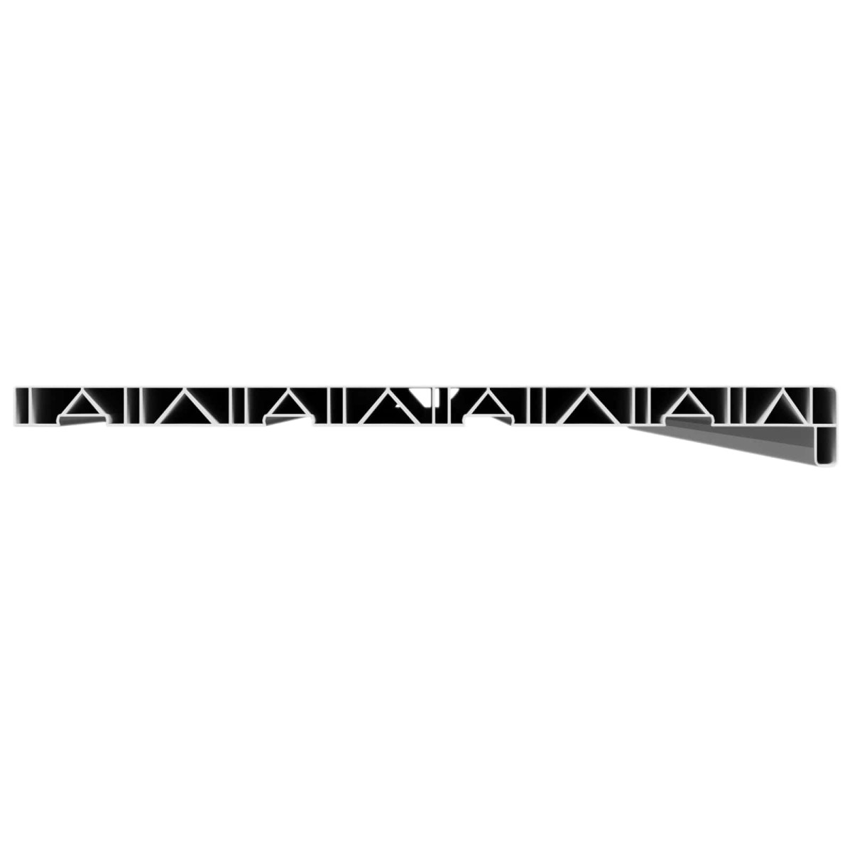 vidaXL Σαβανωτό Παραθύρου Λευκό 140 x 40 x 4,5 εκ PVC