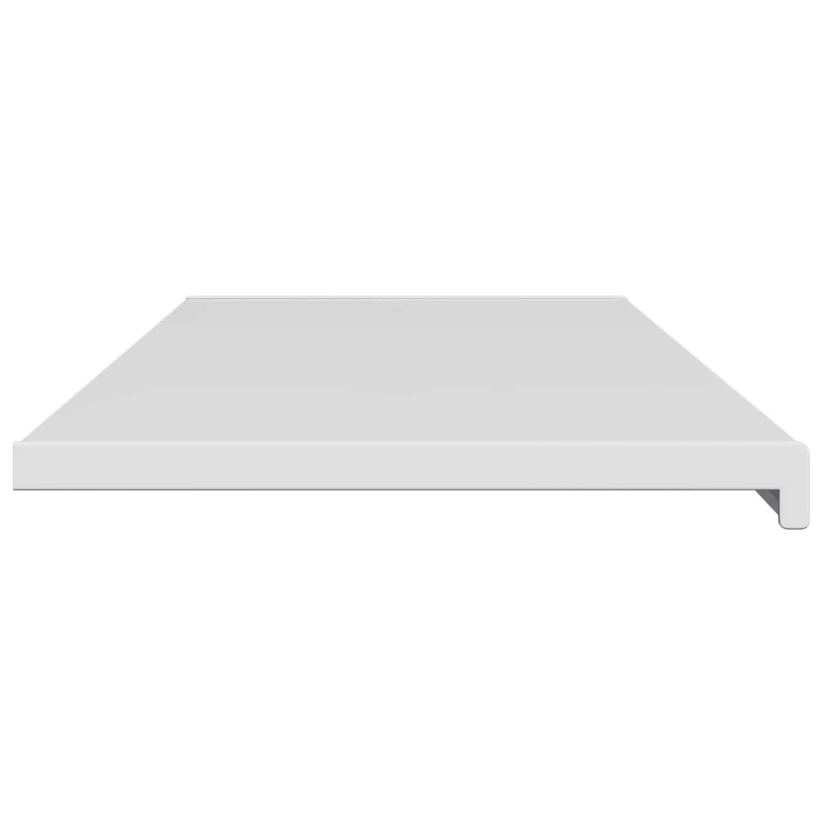 vidaXL Σαβανωτό Παραθύρου Λευκό 140 x 40 x 4,5 εκ PVC