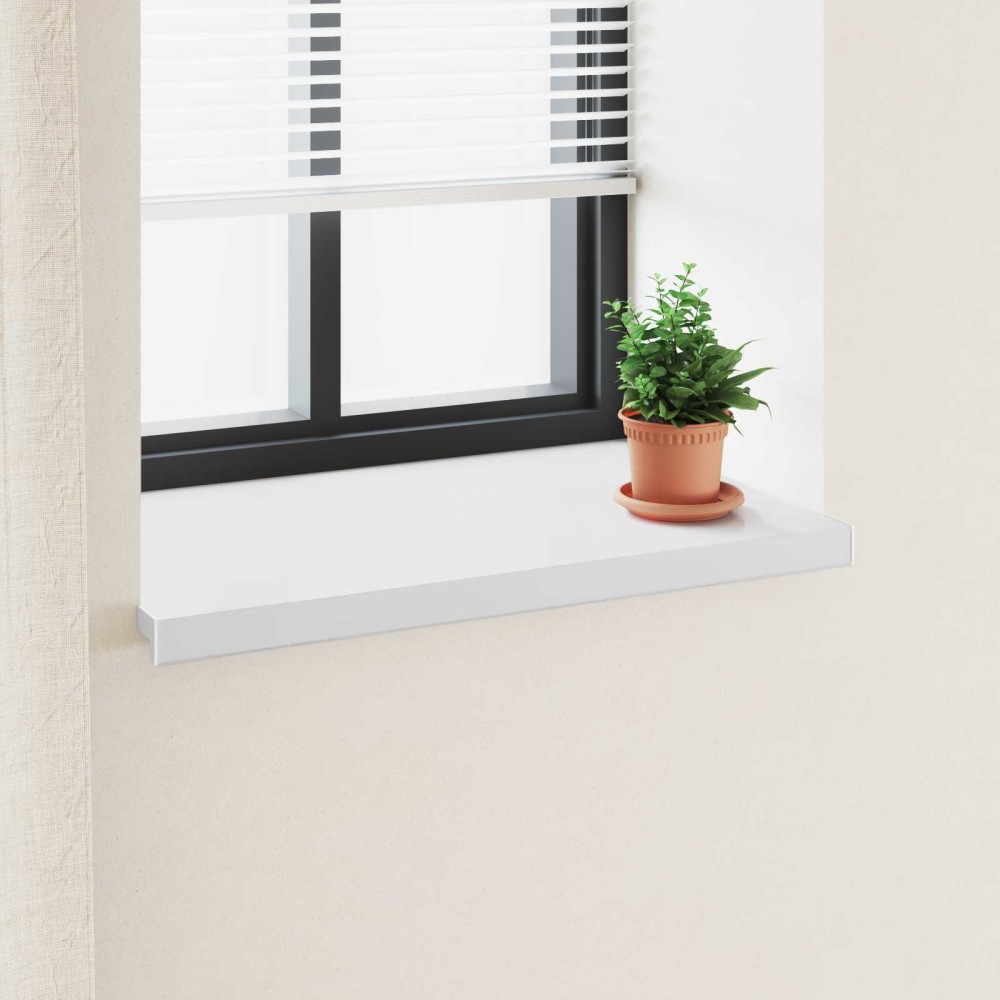 vidaXL Σαβανωτό Παραθύρου Λευκό 80 x 50 x 4,5 εκ PVC
