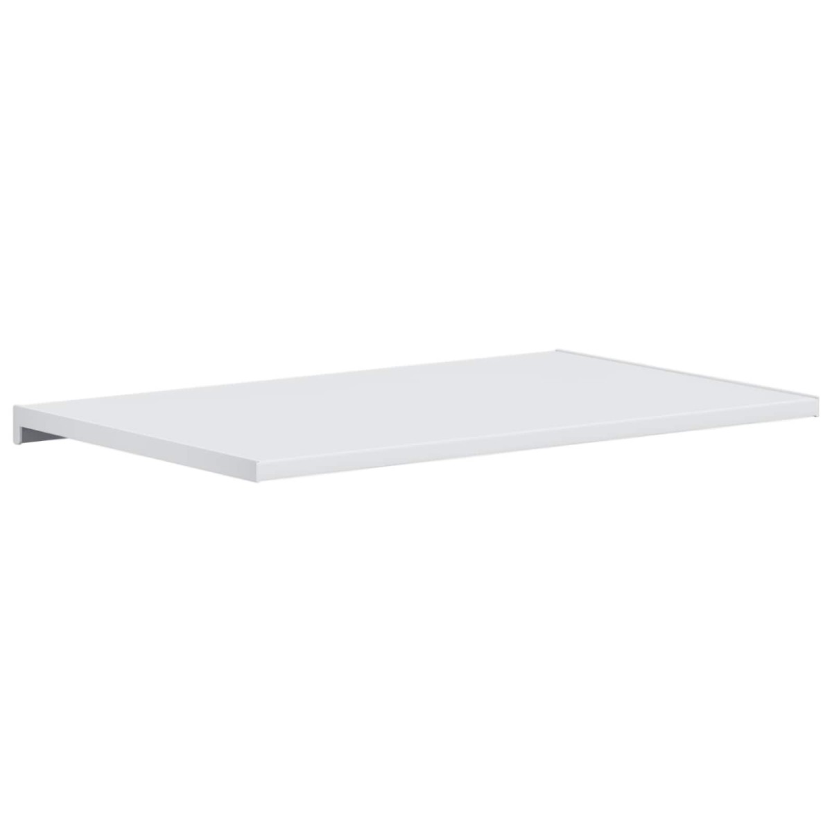 vidaXL Σαβανωτό Παραθύρου Λευκό 100 x 50 x 4,5 εκ. PVC