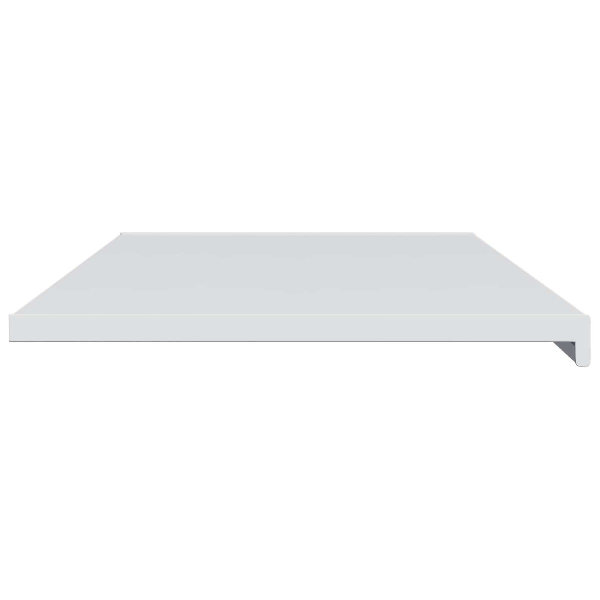 vidaXL Σαβανωτό Παραθύρου Λευκό 160 x 50 x 4,5 εκ PVC
