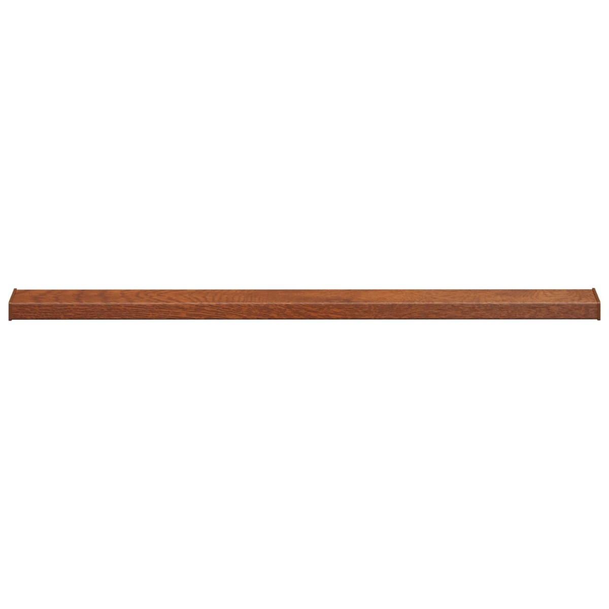 vidaXL Σαβανωτό Παραθύρου Καφέ ξύλο 140 x 10 x 4,5 εκ PVC